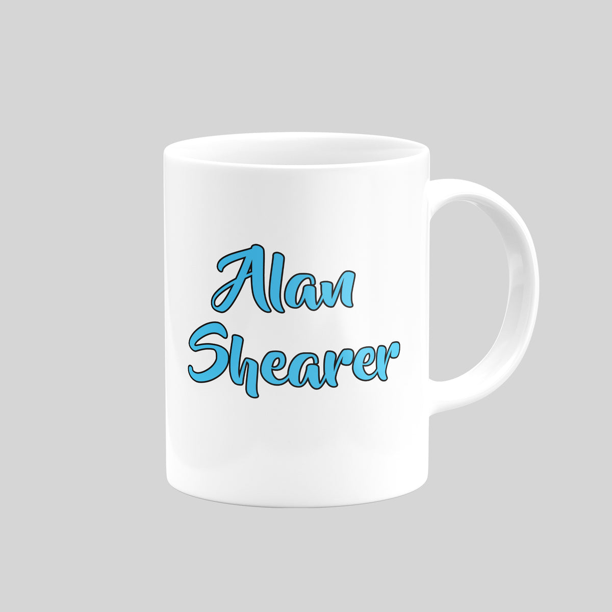 Alan Shearer England mug – reverse design