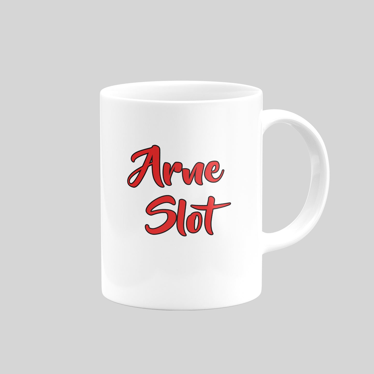 Arne Slot Liverpool Mug – Football Artwork