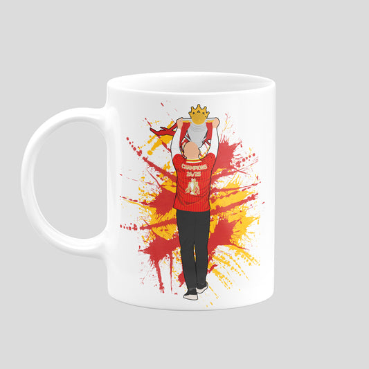 Arne Slot Liverpool Mug – Football Artwork