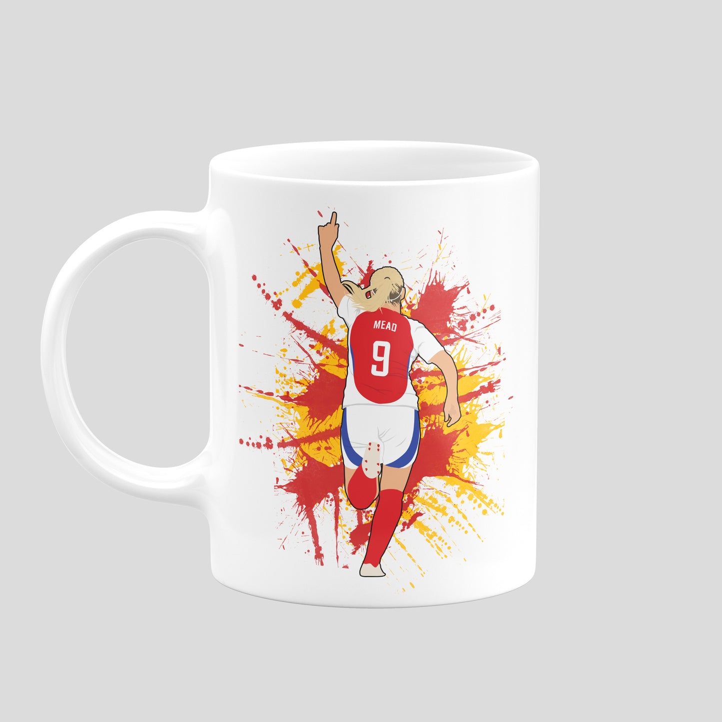 Beth Mead Arsenal Mug – Women’s Football Artwork