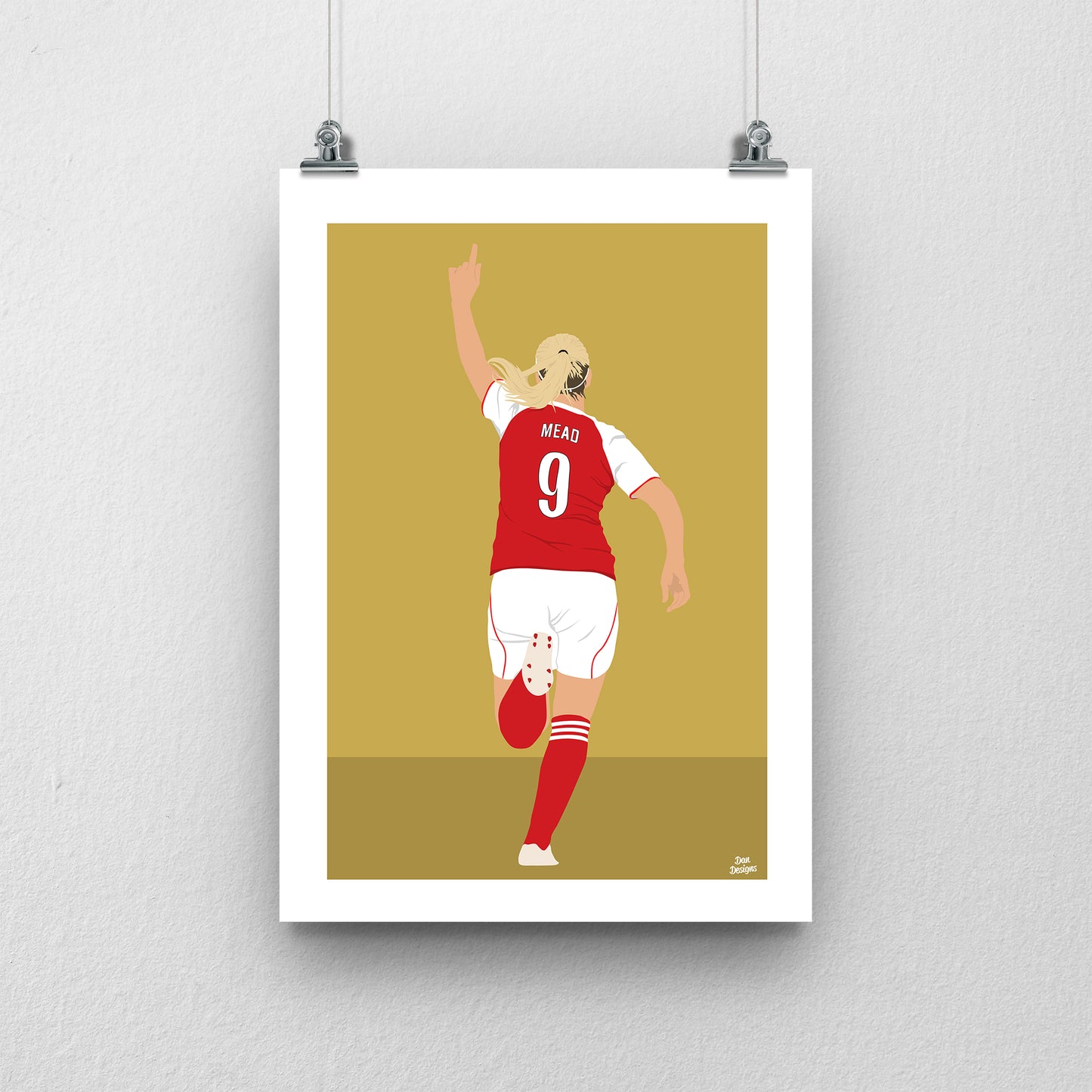 Beth Mead Arsenal Print