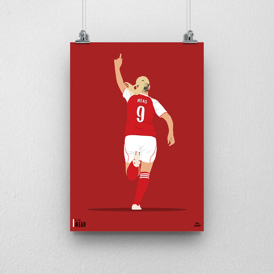 Beth Mead Arsenal Print