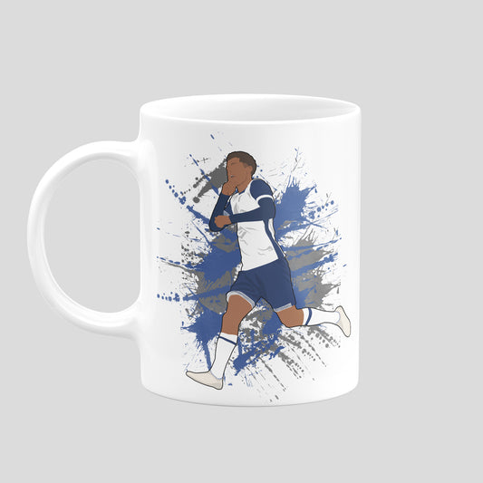 Brennan Johnson Tottenham Mug – Football Artwork