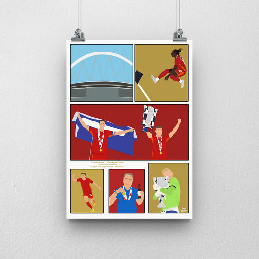 Carlisle United Play Off Final Print