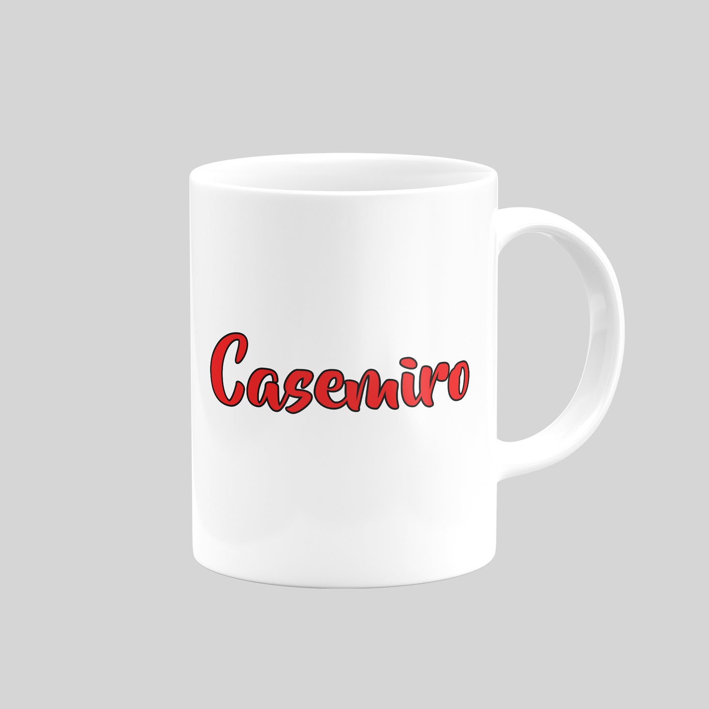Casemiro Manchester United Mug – Football Artwork