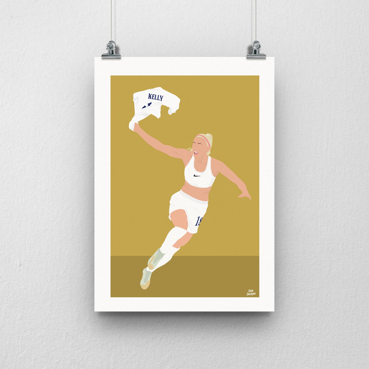 Chloe Kelly Euros Print