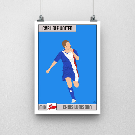Chris Lumsdon Carlisle United Print – Official Club Artwork