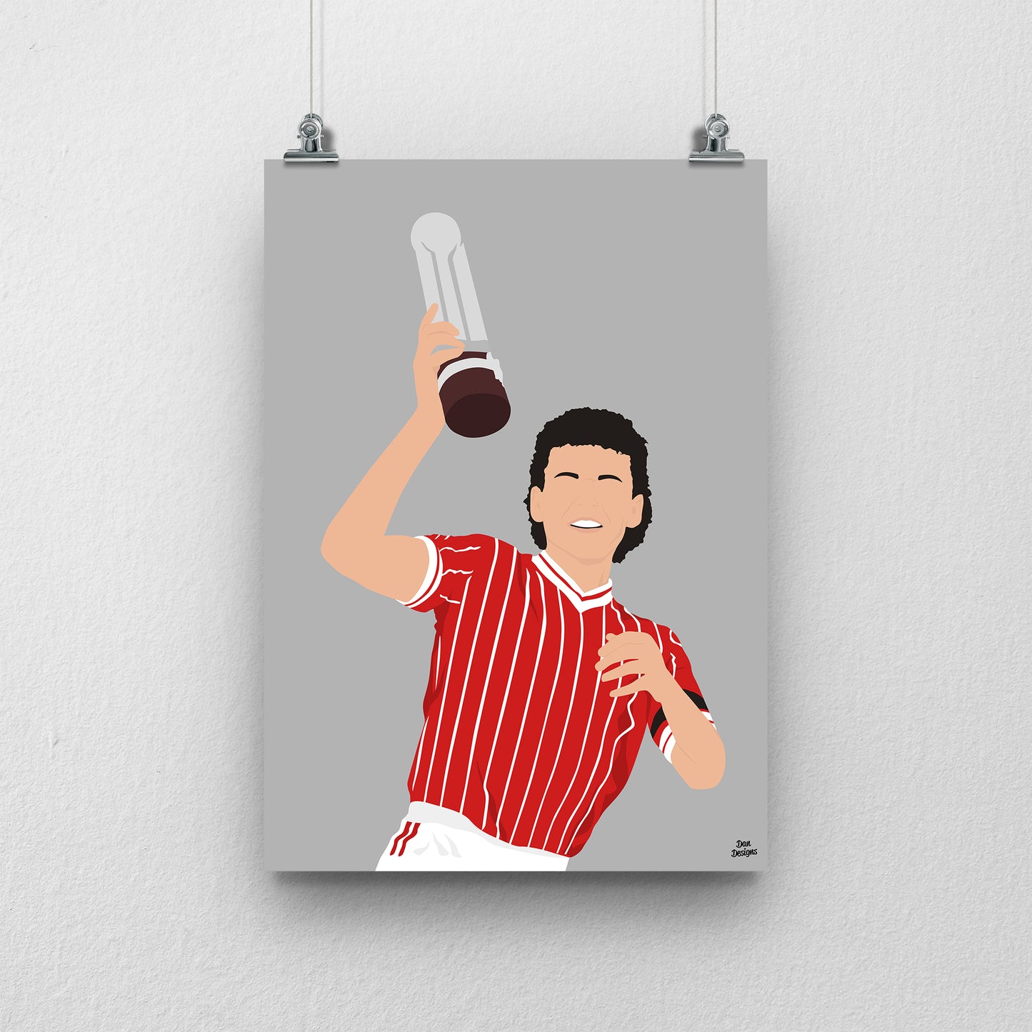 Colin Calderwood Swindon Town Print – Official Club Artwork
