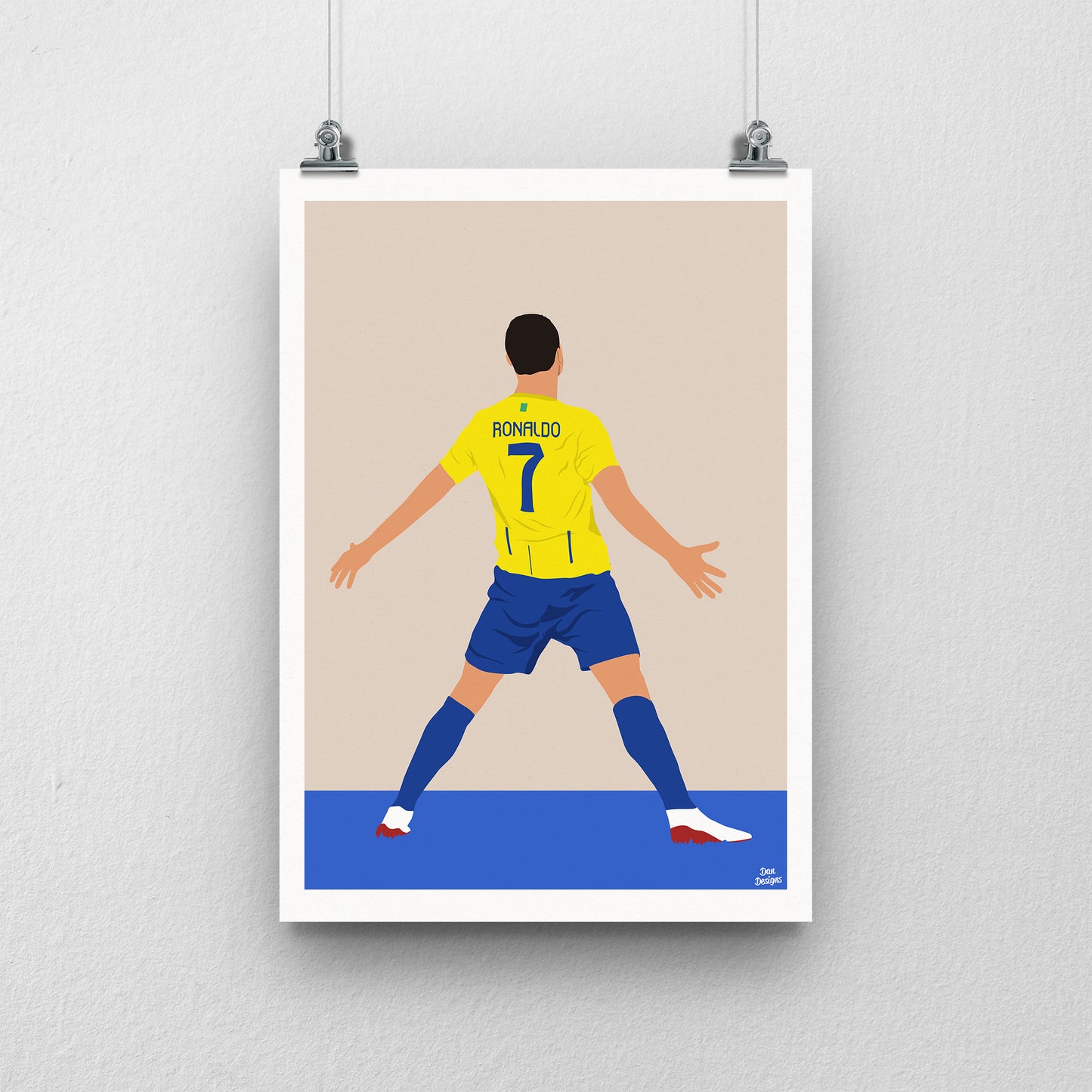 Cristiano Ronaldo Al-Nassr Print
