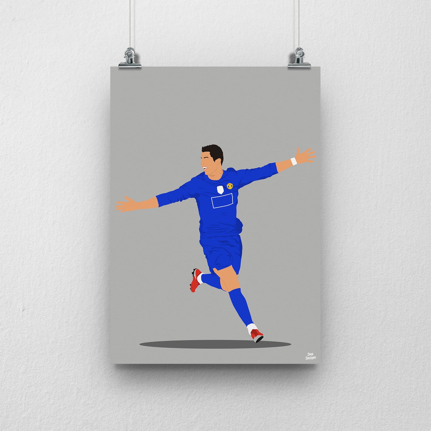 Cristiano Ronaldo Goal Print – Football Artwork