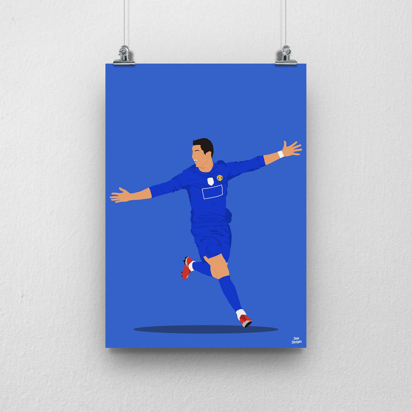 Cristiano Ronaldo Goal Print – Football Artwork
