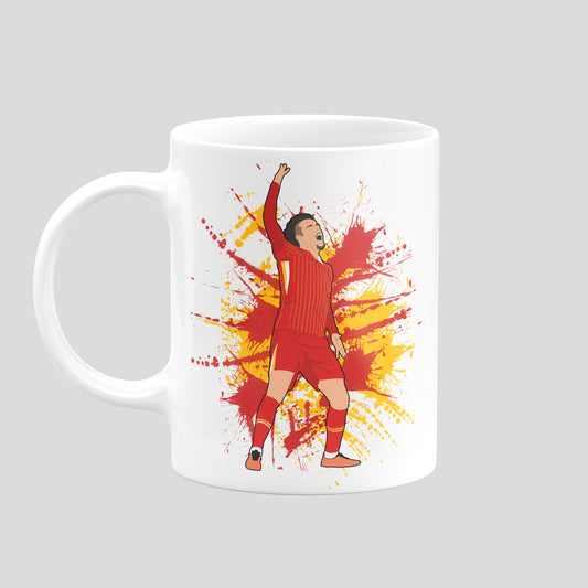 Curtis Jones Liverpool Mug – Football Artwork