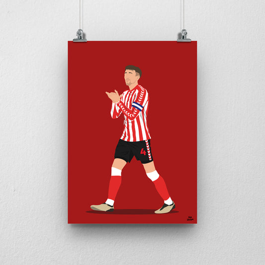Dan Neil Sunderland Print – Football Artwork