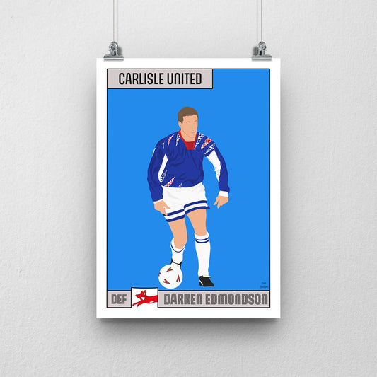 Darren Edmondson Carlisle United Print – Official Club Artwork