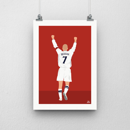 David Beckham Print