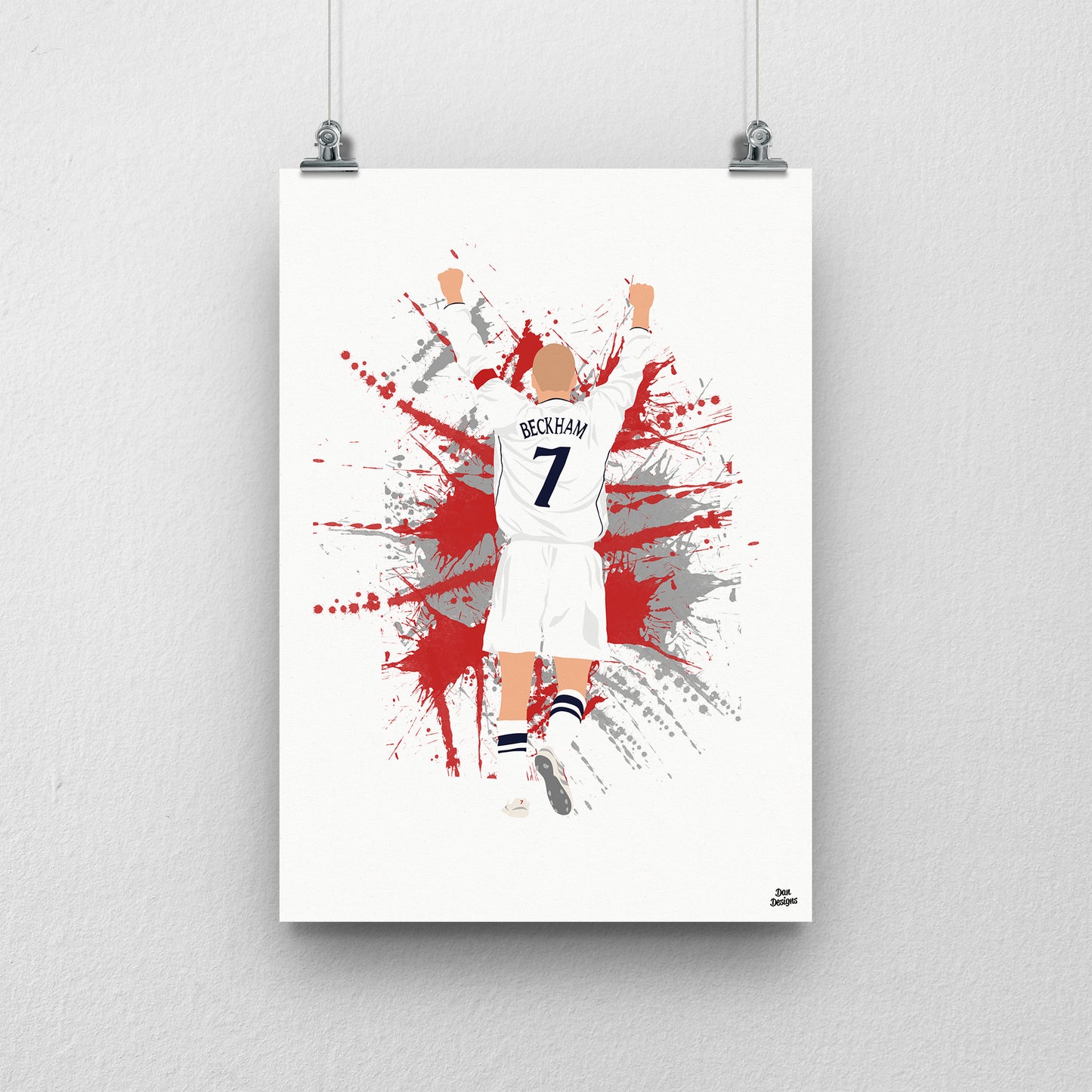 David Beckham Print