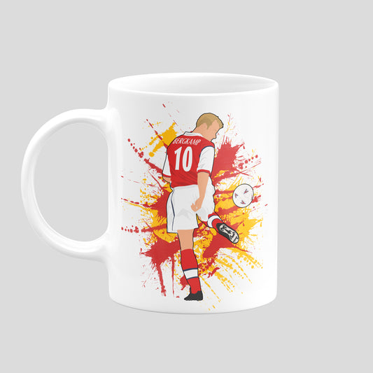 Dennis Bergkamp Arsenal Mug – Football Artwork