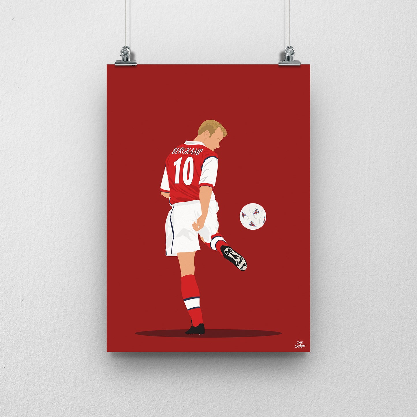 Dennis Bergkamp Print