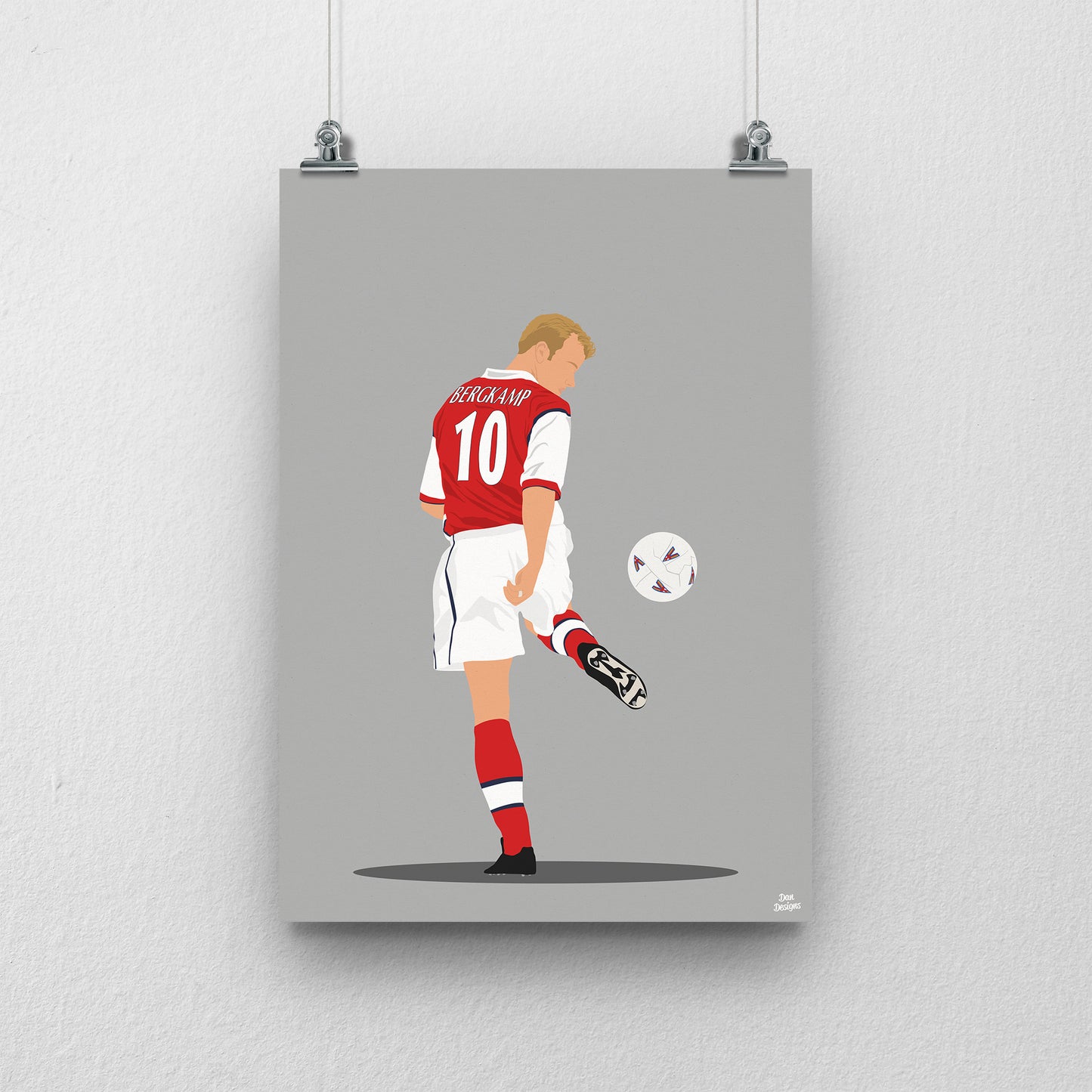 Dennis Bergkamp Print