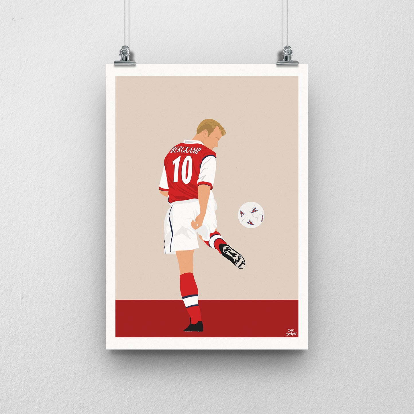 Dennis Bergkamp Print