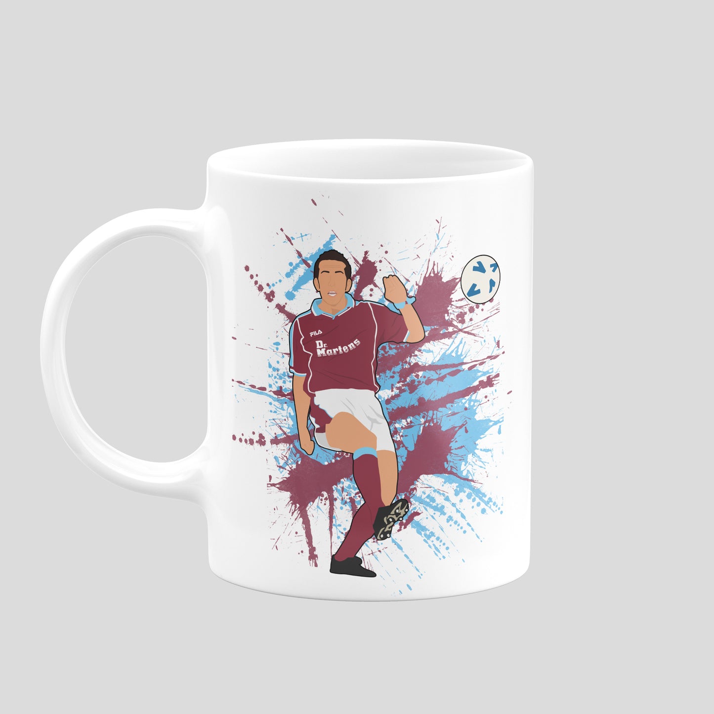 Paolo Di Canio West Ham Mug – Football Artwork