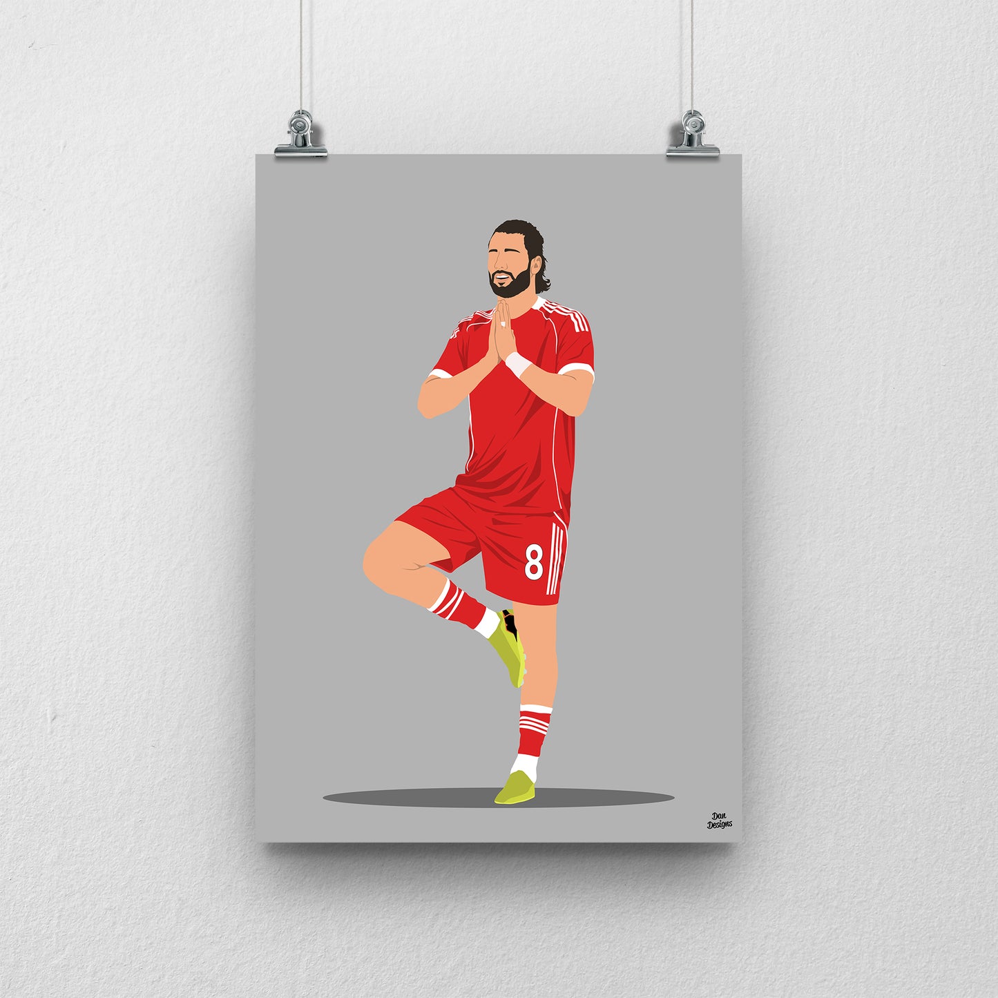 Dominik Szoboszlai Liverpool Print – Football Artwork