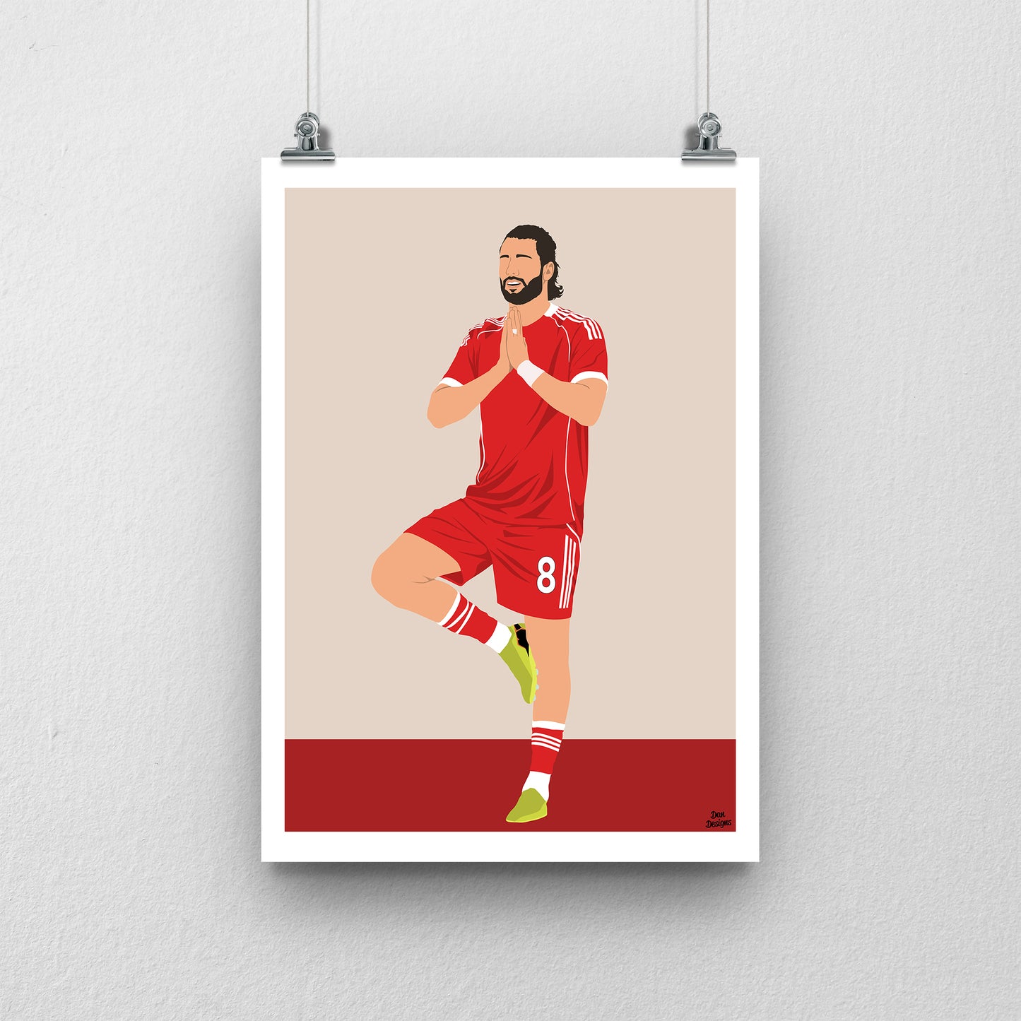 Dominik Szoboszlai Liverpool Print – Football Artwork