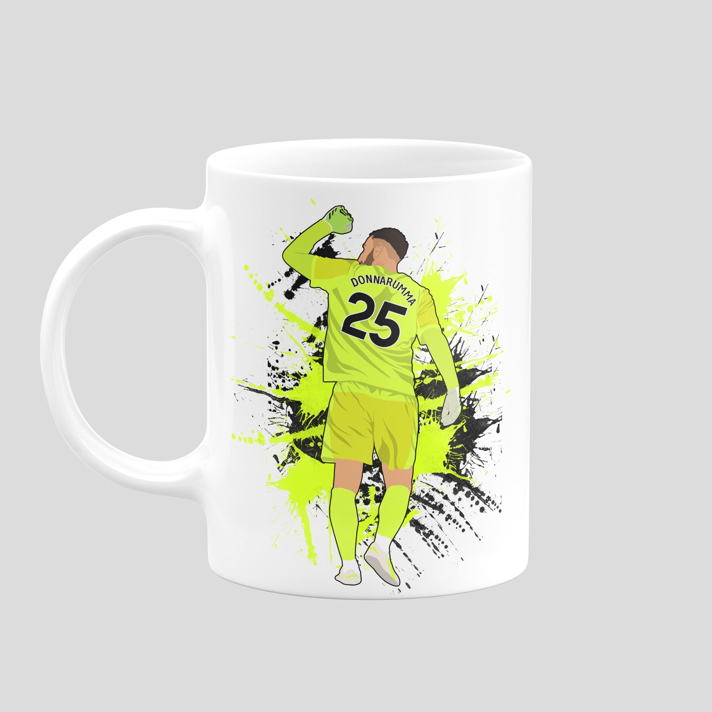 Gianluigi Donnarumma Manchester City Mug – Football Artwork