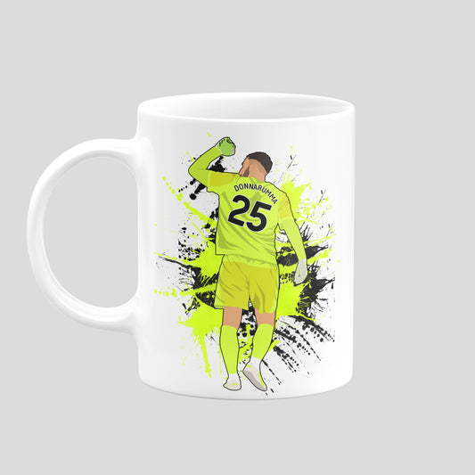 Gianluigi Donnarumma Manchester City Mug – Football Artwork