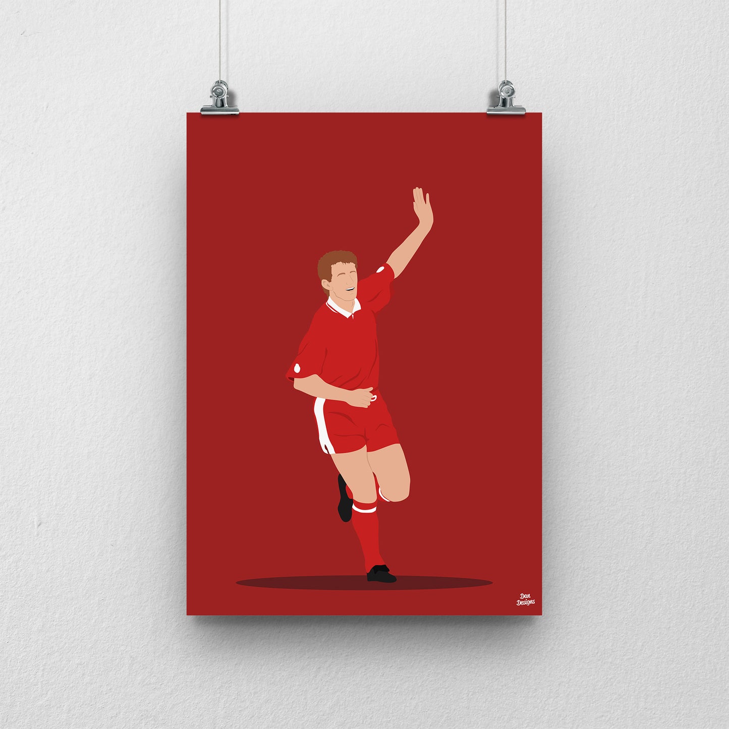 Duncan Shearer Swindon Town Print – Official Club Artwork