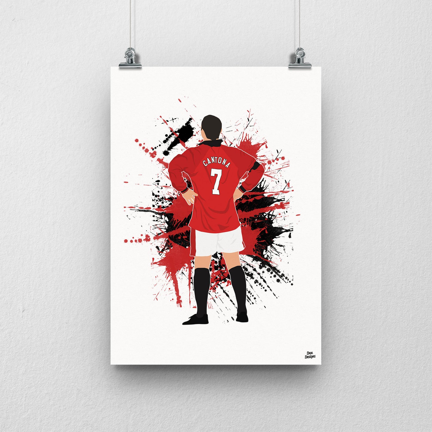 Eric Cantona Print