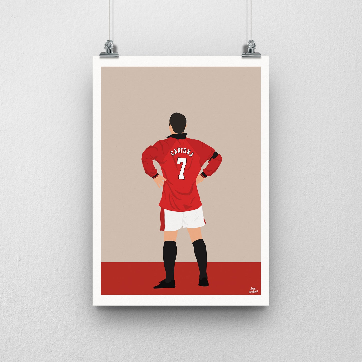 Eric Cantona Print