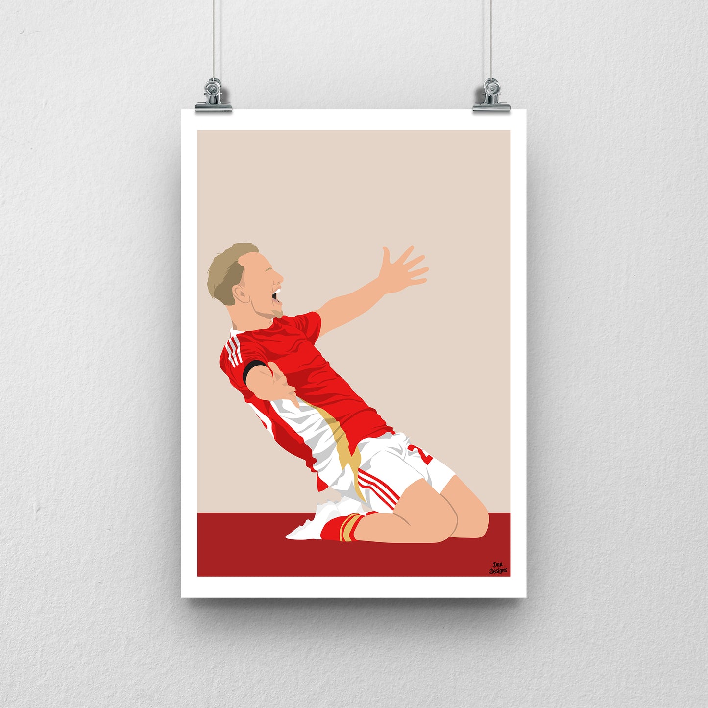 Finlay Munroe Swindon Town Print – Official Football Artwork