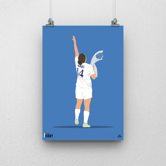 Fran Kirby Lionesses Print – Women’s Football Artwork
