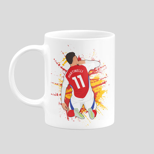Gabriel Martinelli Arsenal Mug – Football Artwork