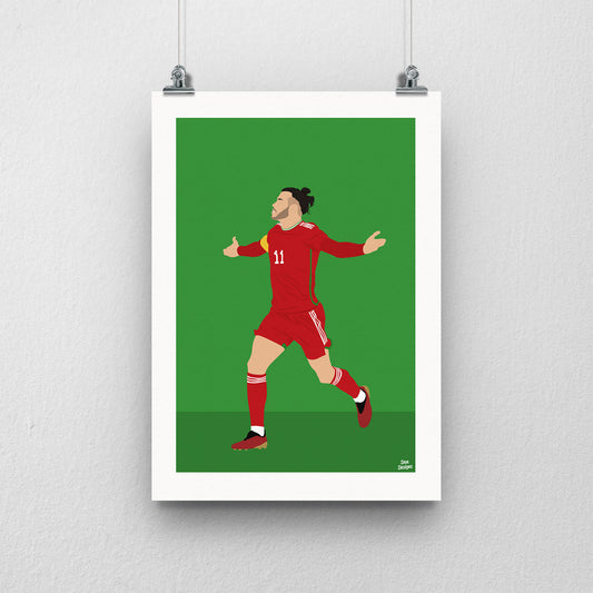 Gareth Bale Print