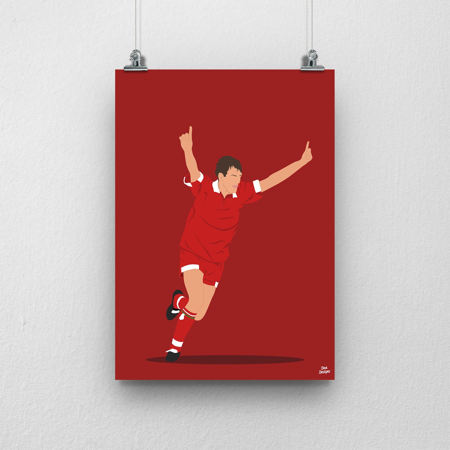Glenn Hoddle Swindon Town Print – Official Club Artwork