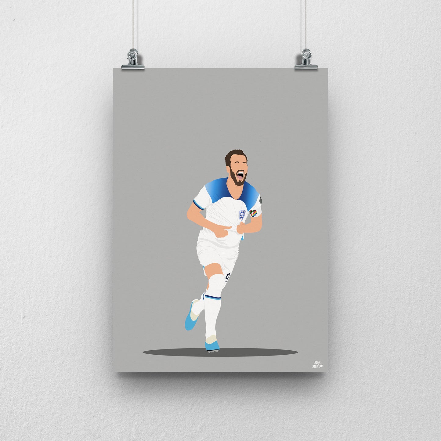 Harry Kane England Print