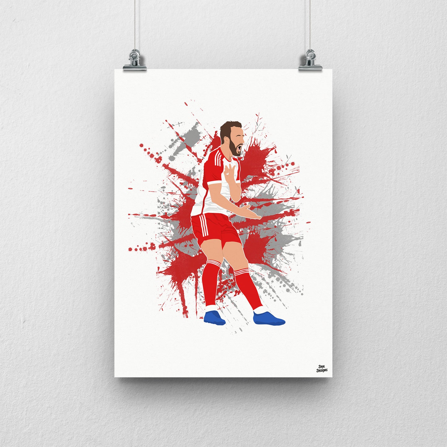 Harry Kane Bayern Print