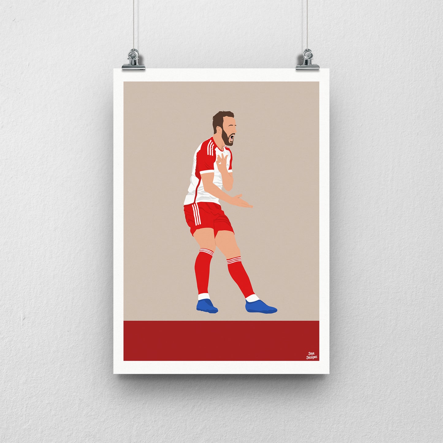 Harry Kane Bayern Print