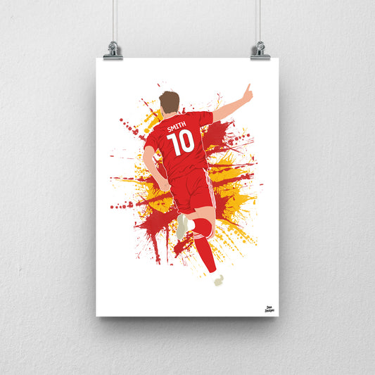 Harry Smith Swindon Town Print – Football Artwork