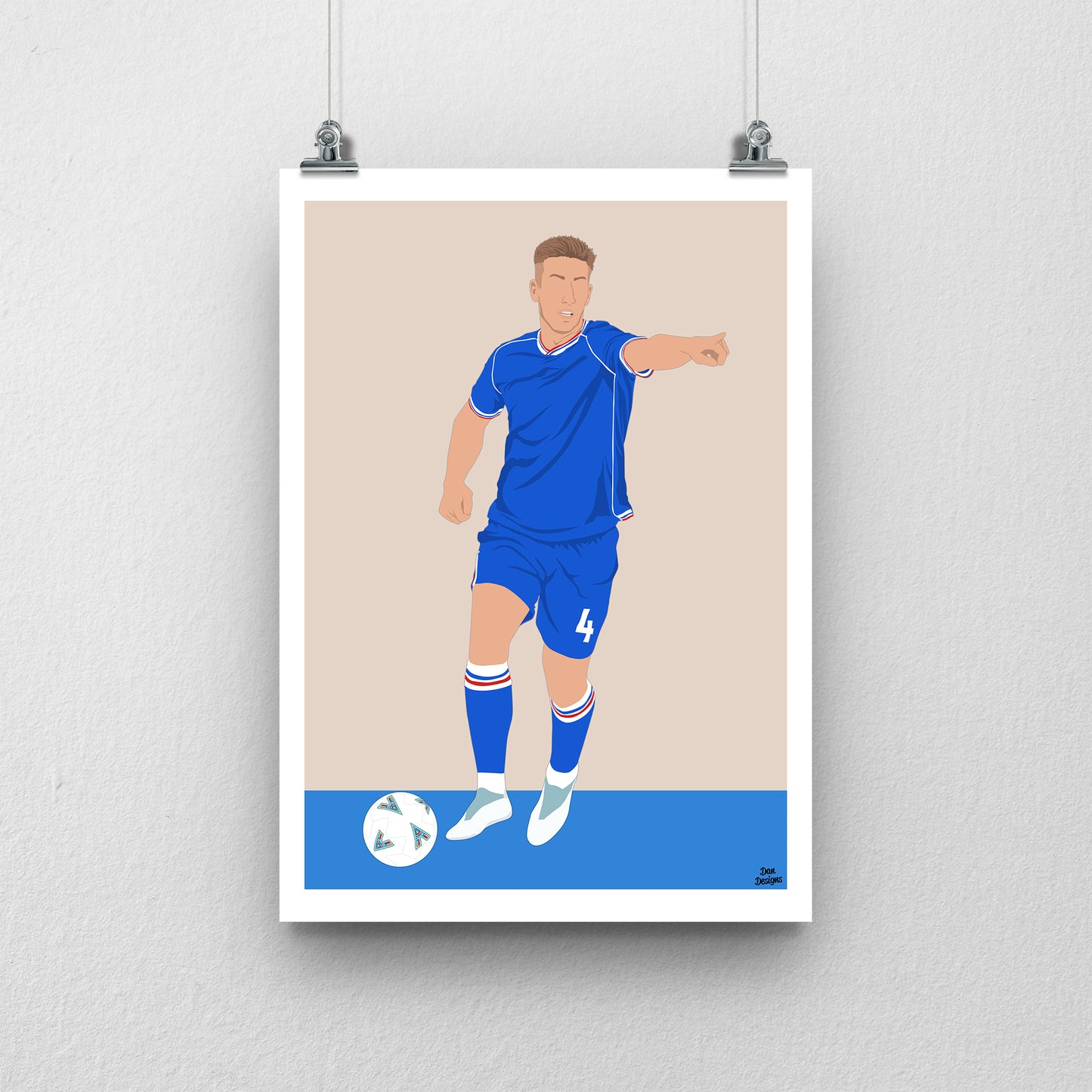 Harvey Bunker Carlisle United Print – Official Artwork