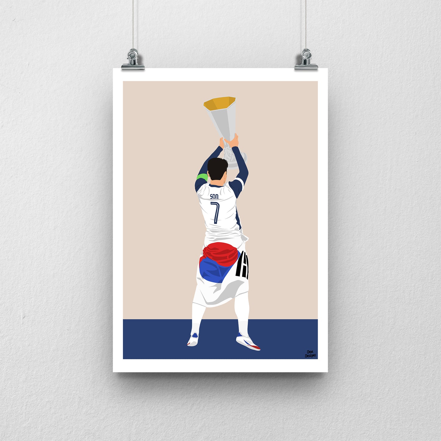 Heung Min Son Print