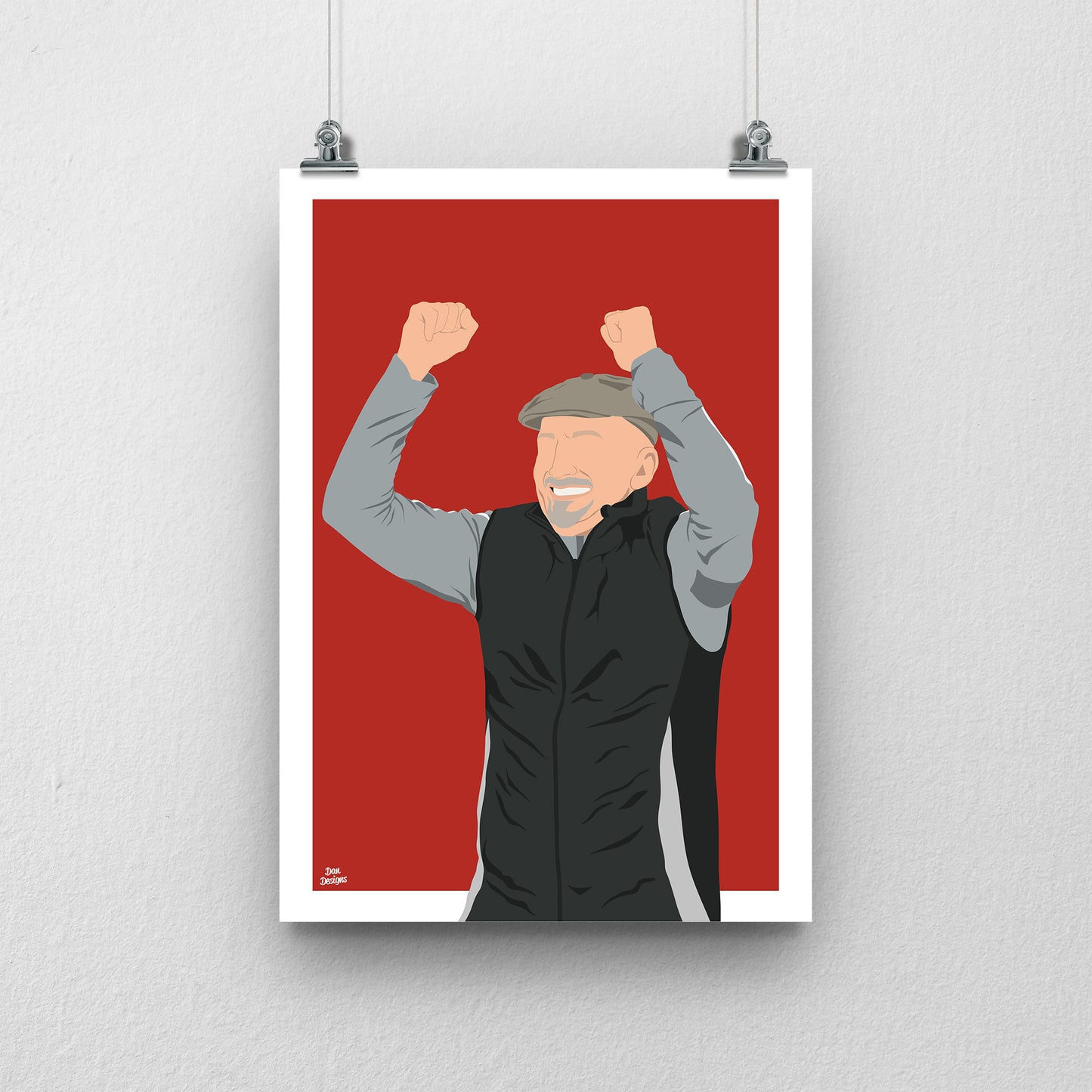 Ian Holloway Swindon Town Print – Football Artwork