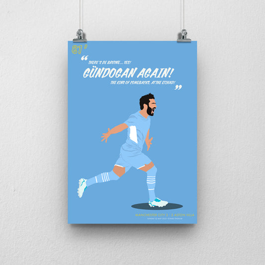 Ilkay Gundogan Premier League Print