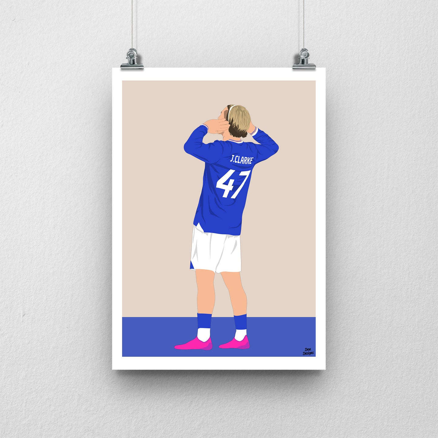 Jack Clarke Ipswich Town Print – Football Poster