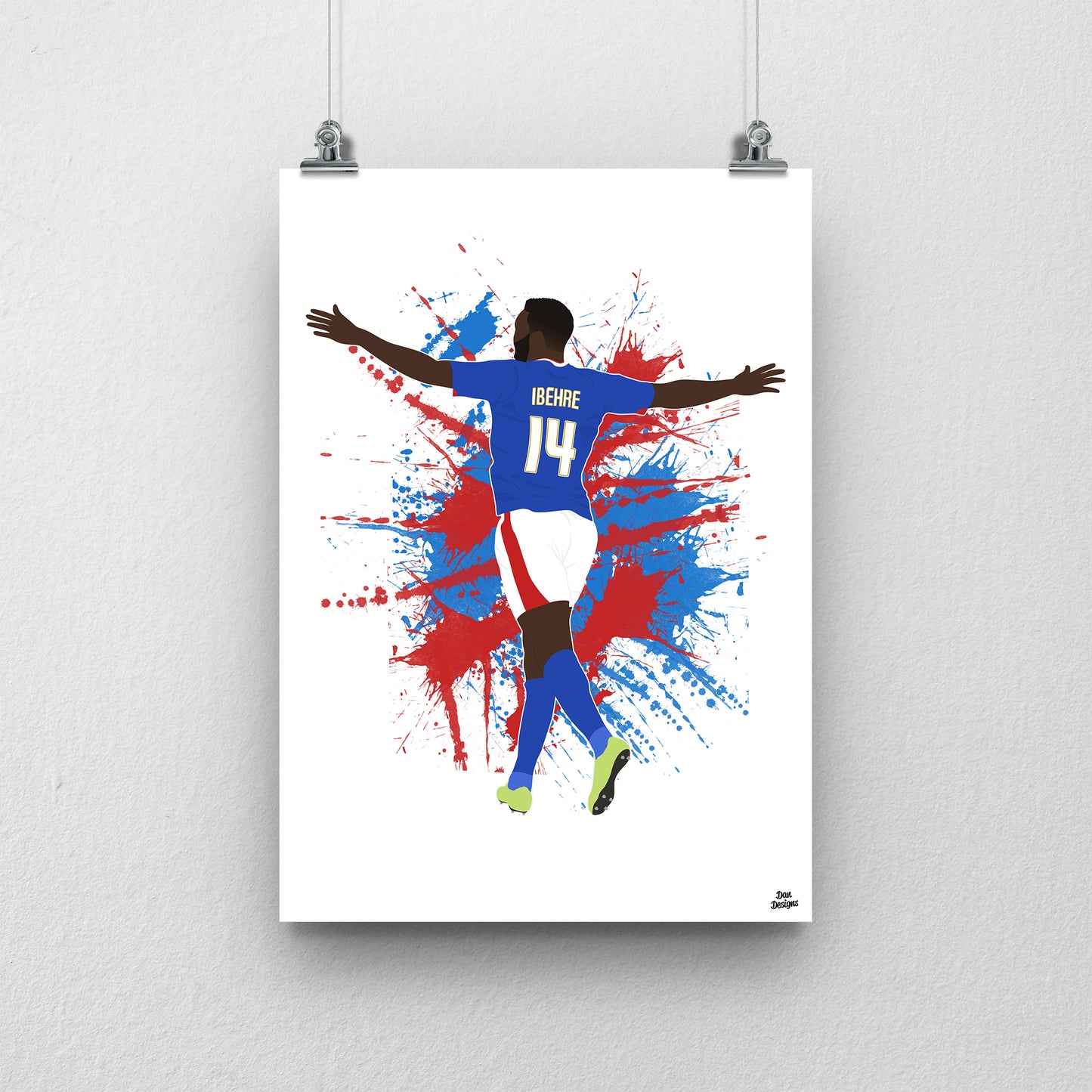 Jabo Ibehre Carlisle United Print – Official Club Artwork