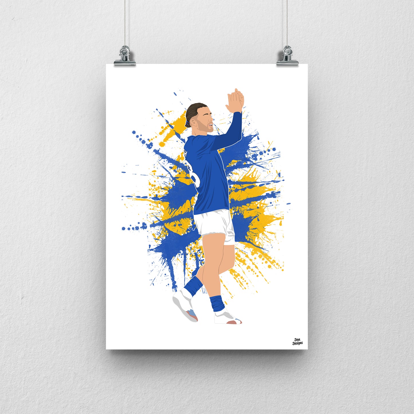 Jack Grealish Everton Print