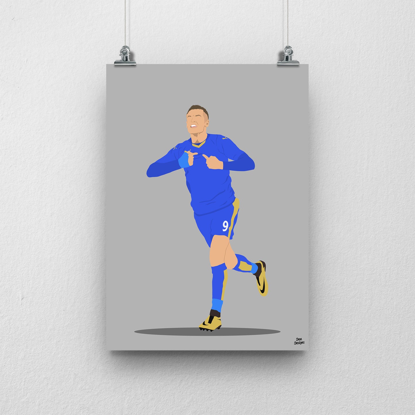Jamie Vardy Print
