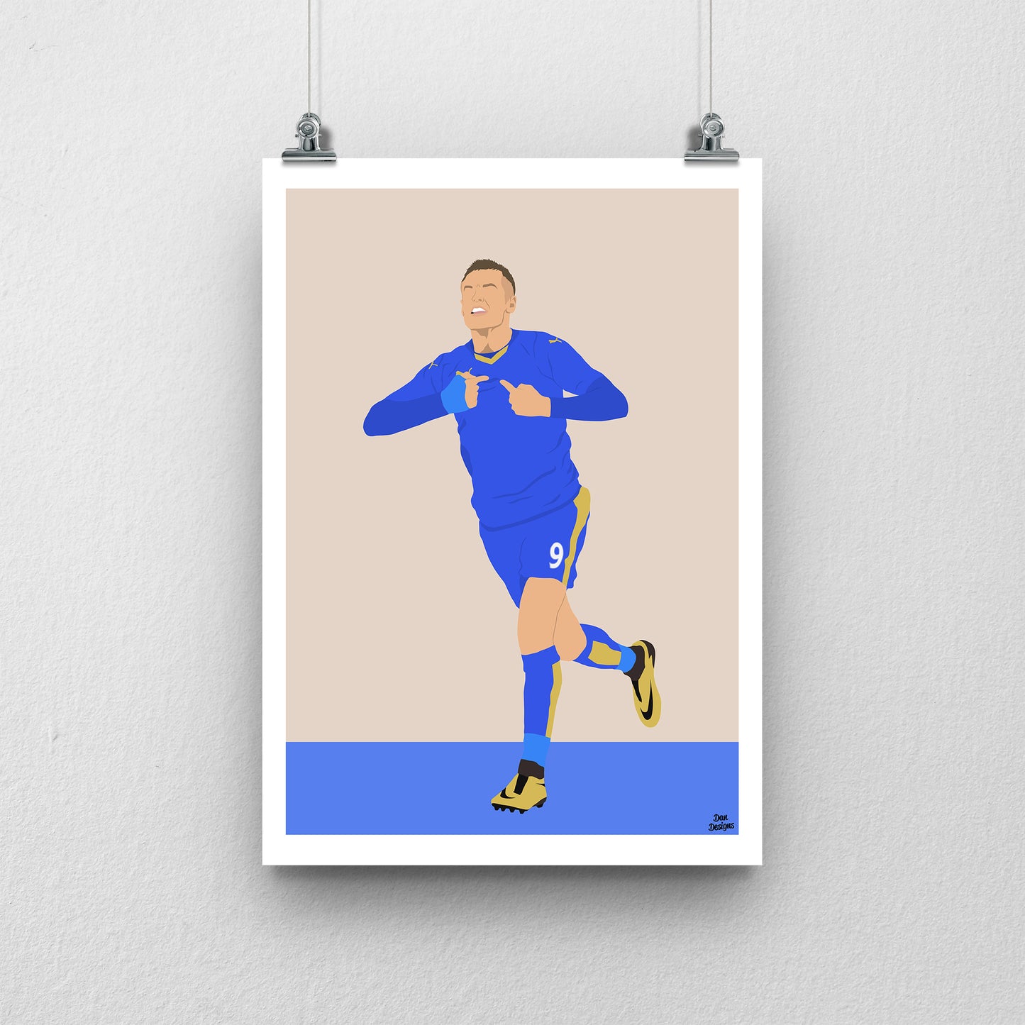 Jamie Vardy Print